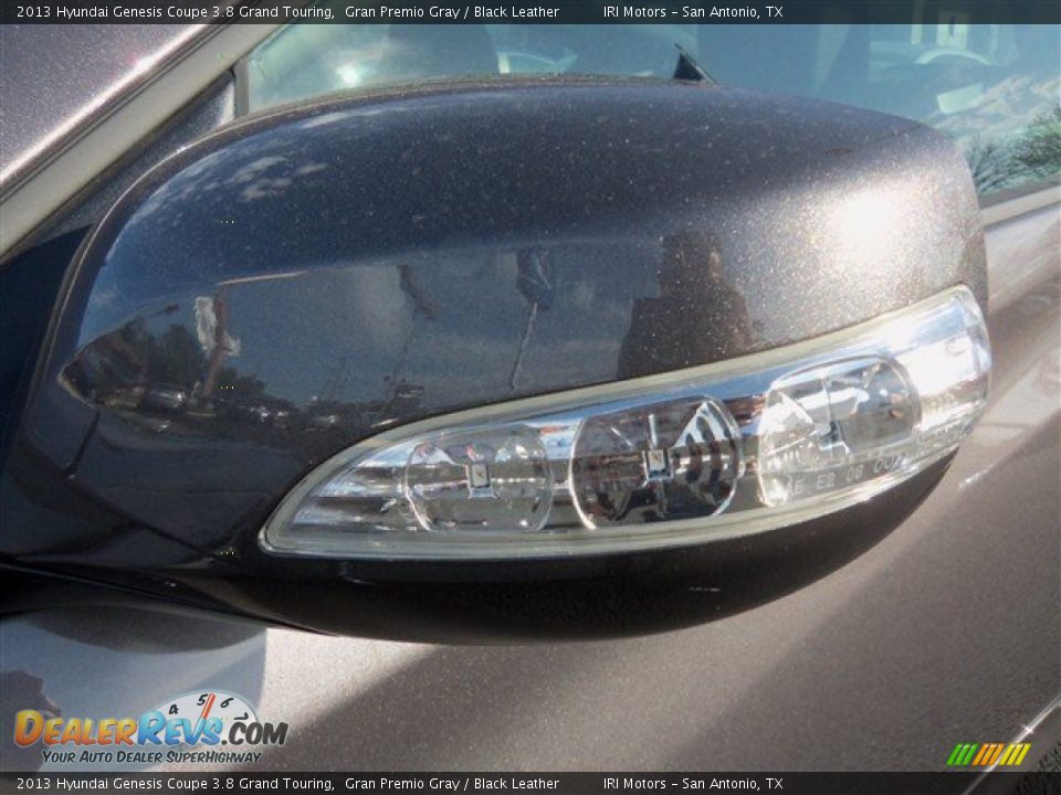 2013 Hyundai Genesis Coupe 3.8 Grand Touring Gran Premio Gray / Black Leather Photo #4