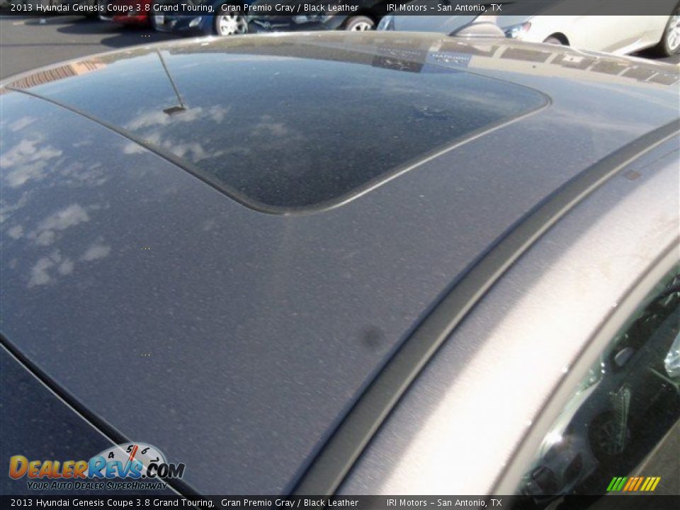 2013 Hyundai Genesis Coupe 3.8 Grand Touring Gran Premio Gray / Black Leather Photo #5