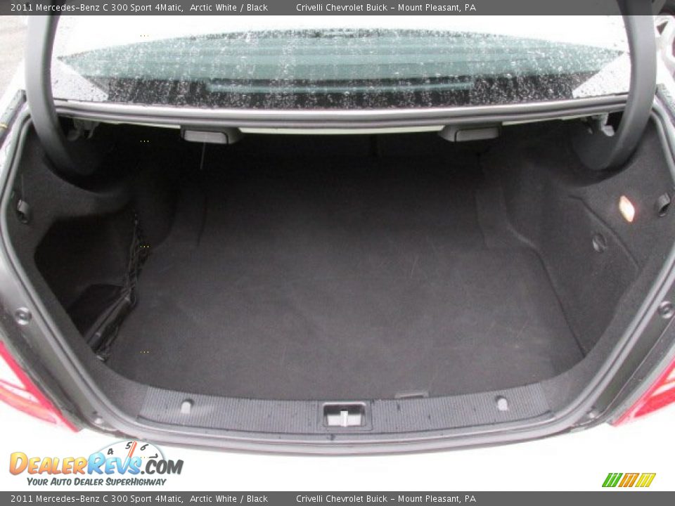2011 Mercedes-Benz C 300 Sport 4Matic Arctic White / Black Photo #32