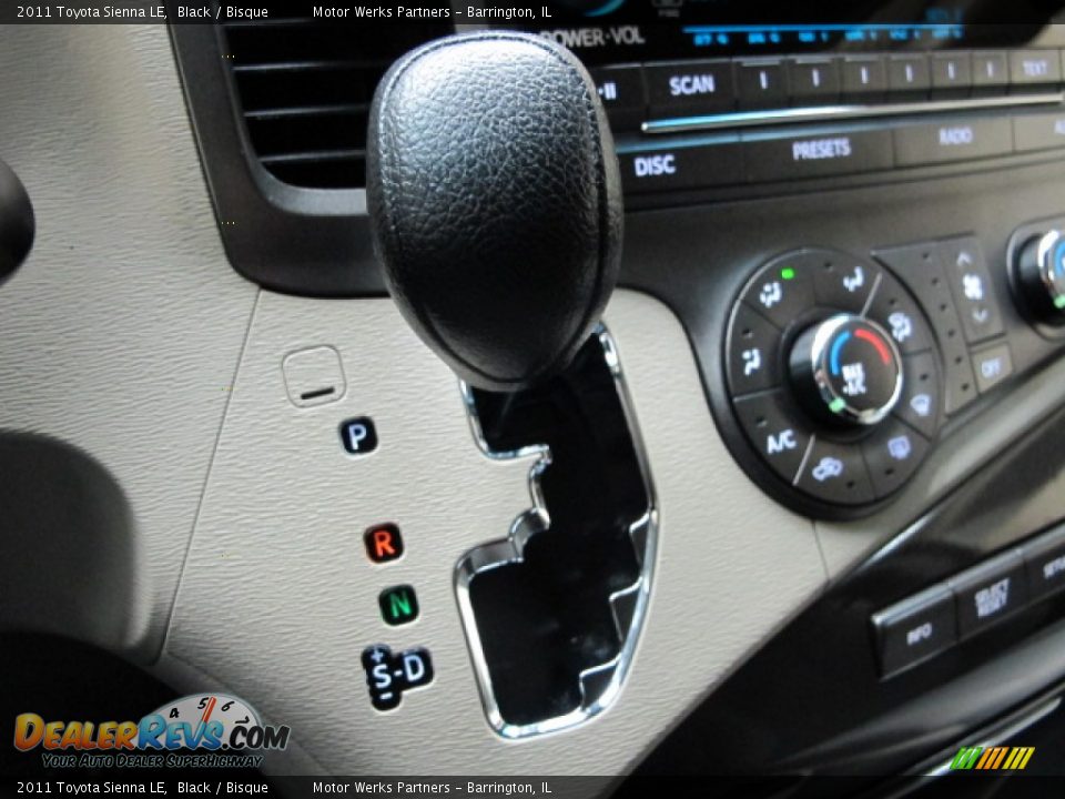 2011 Toyota Sienna LE Black / Bisque Photo #30