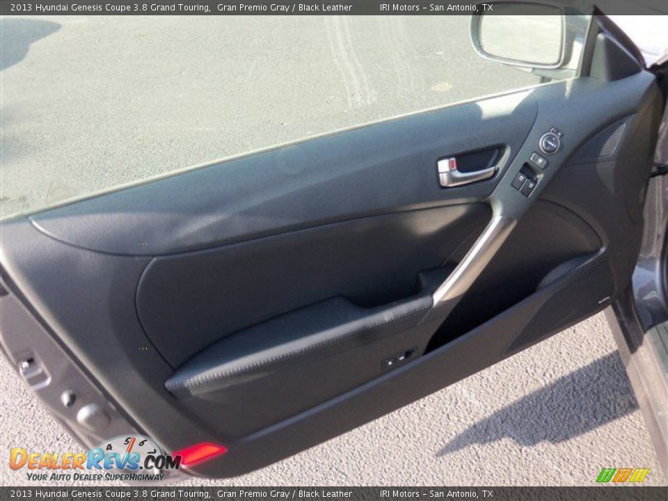 2013 Hyundai Genesis Coupe 3.8 Grand Touring Gran Premio Gray / Black Leather Photo #9