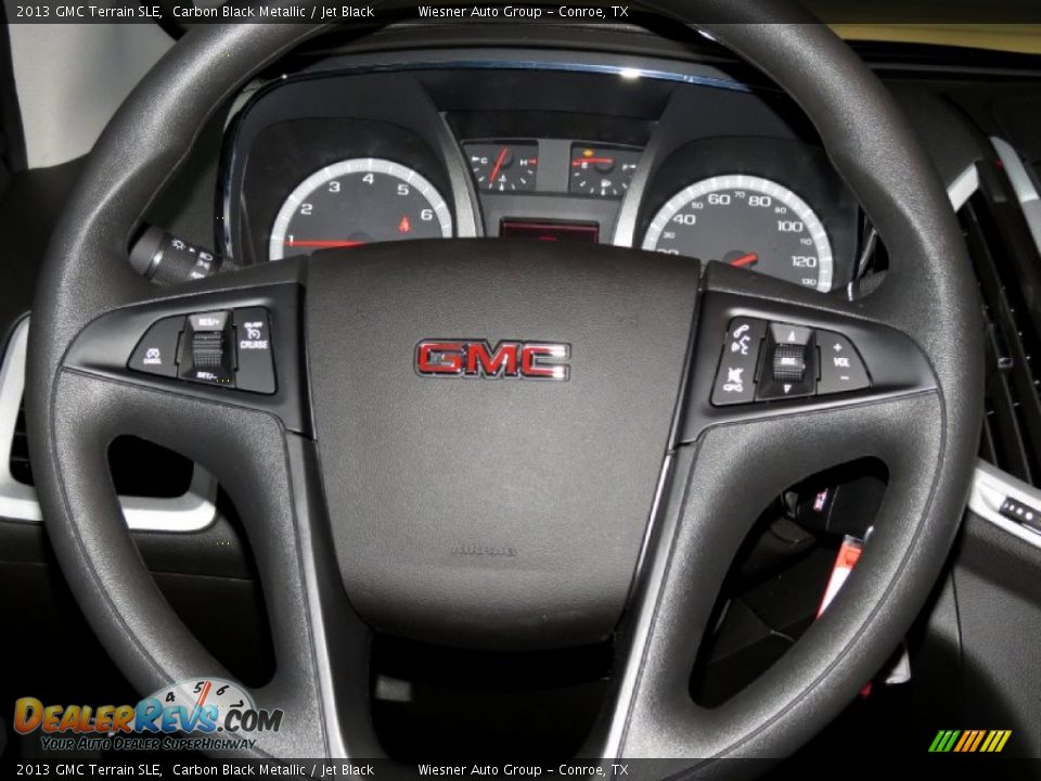 2013 GMC Terrain SLE Carbon Black Metallic / Jet Black Photo #4