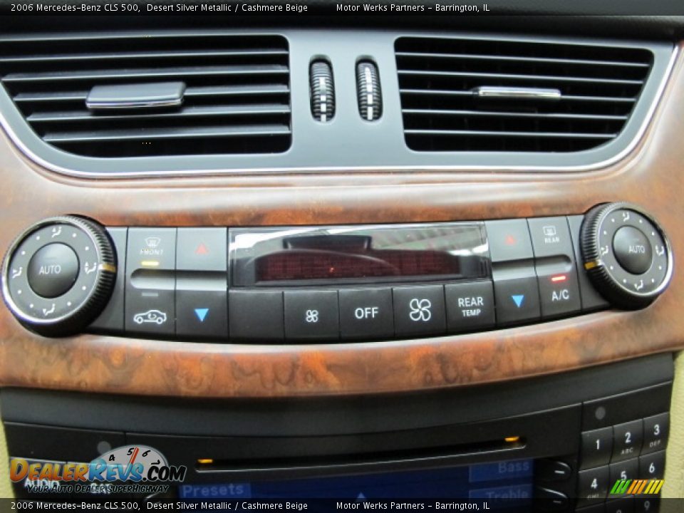 2006 Mercedes-Benz CLS 500 Desert Silver Metallic / Cashmere Beige Photo #27