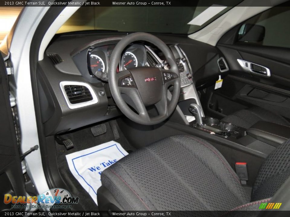 2013 GMC Terrain SLE Quicksilver Metallic / Jet Black Photo #3