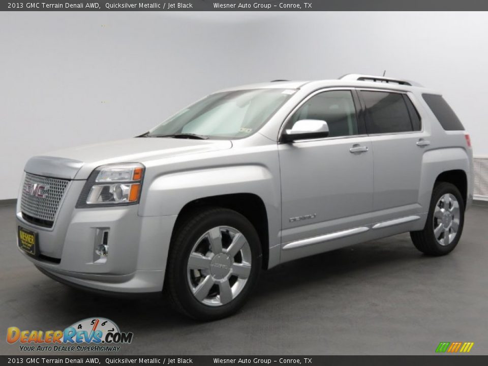 2013 GMC Terrain Denali AWD Quicksilver Metallic / Jet Black Photo #1