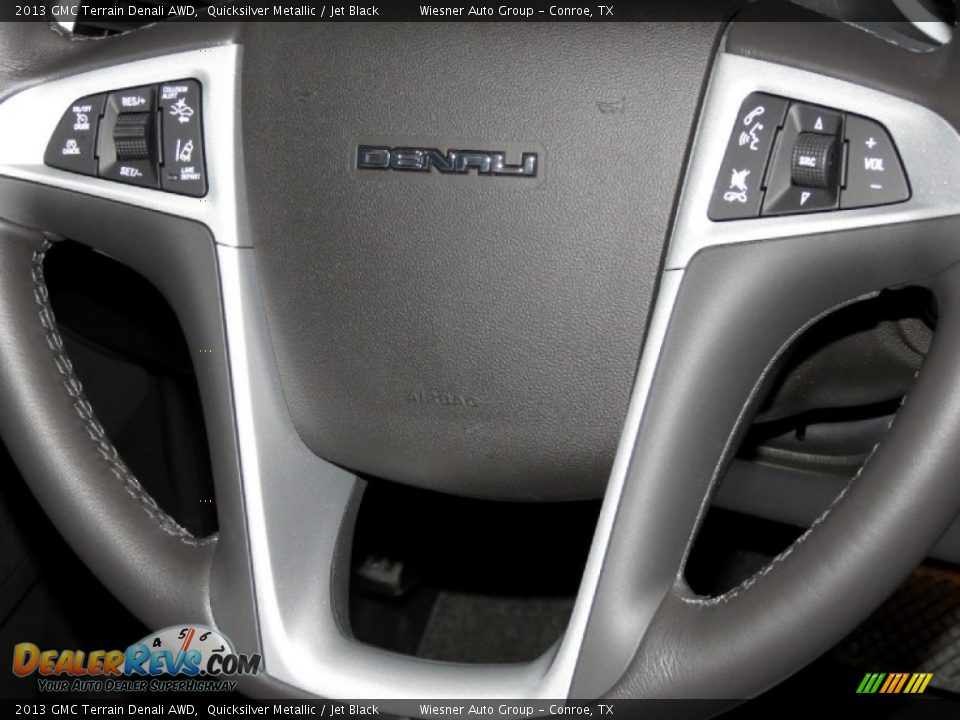 2013 GMC Terrain Denali AWD Quicksilver Metallic / Jet Black Photo #6