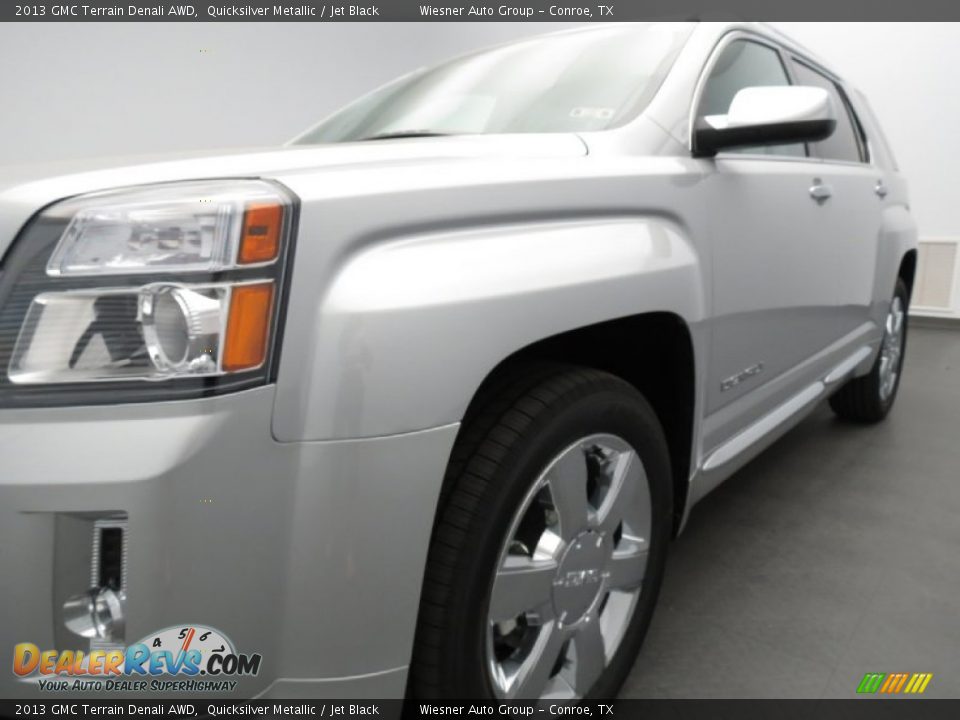 2013 GMC Terrain Denali AWD Quicksilver Metallic / Jet Black Photo #8