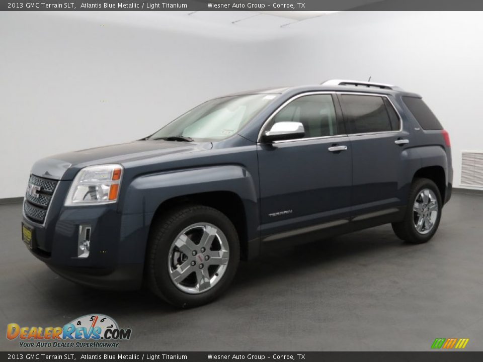 2013 GMC Terrain SLT Atlantis Blue Metallic / Light Titanium Photo #1