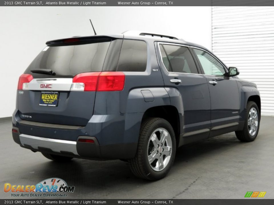 2013 GMC Terrain SLT Atlantis Blue Metallic / Light Titanium Photo #2