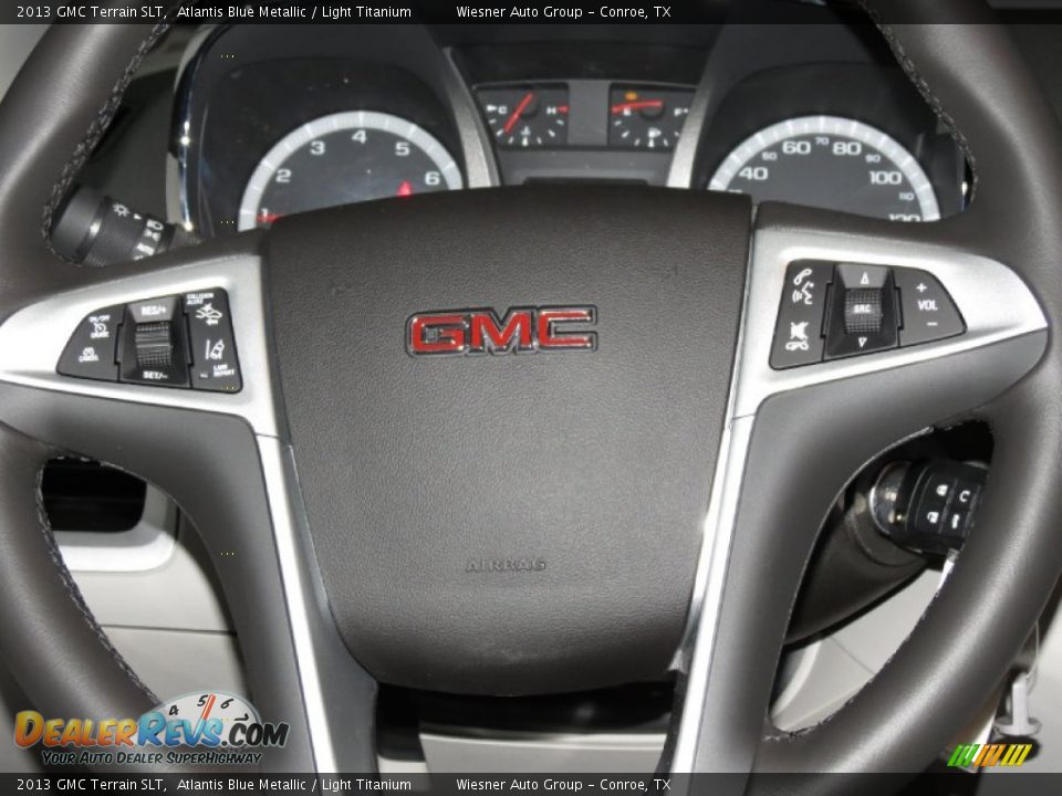 2013 GMC Terrain SLT Atlantis Blue Metallic / Light Titanium Photo #4