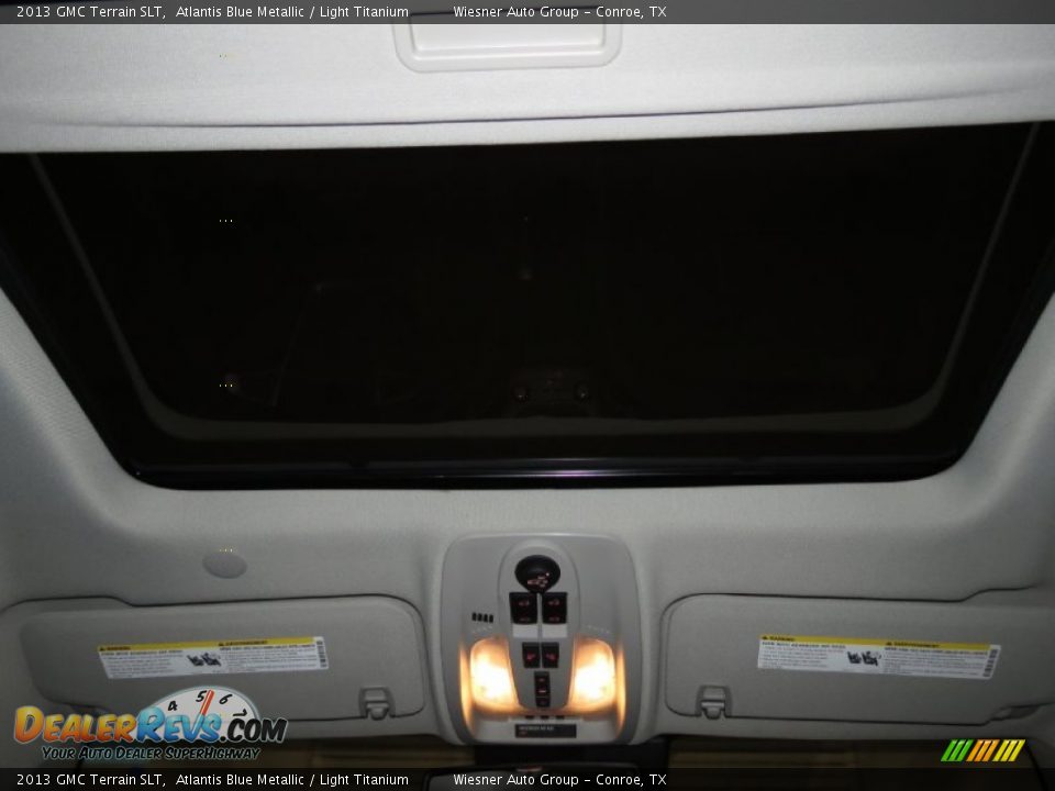 2013 GMC Terrain SLT Atlantis Blue Metallic / Light Titanium Photo #5