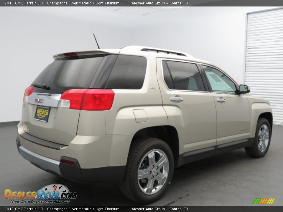 2013 GMC Terrain SLT Champagne Silver Metallic / Light Titanium Photo #2