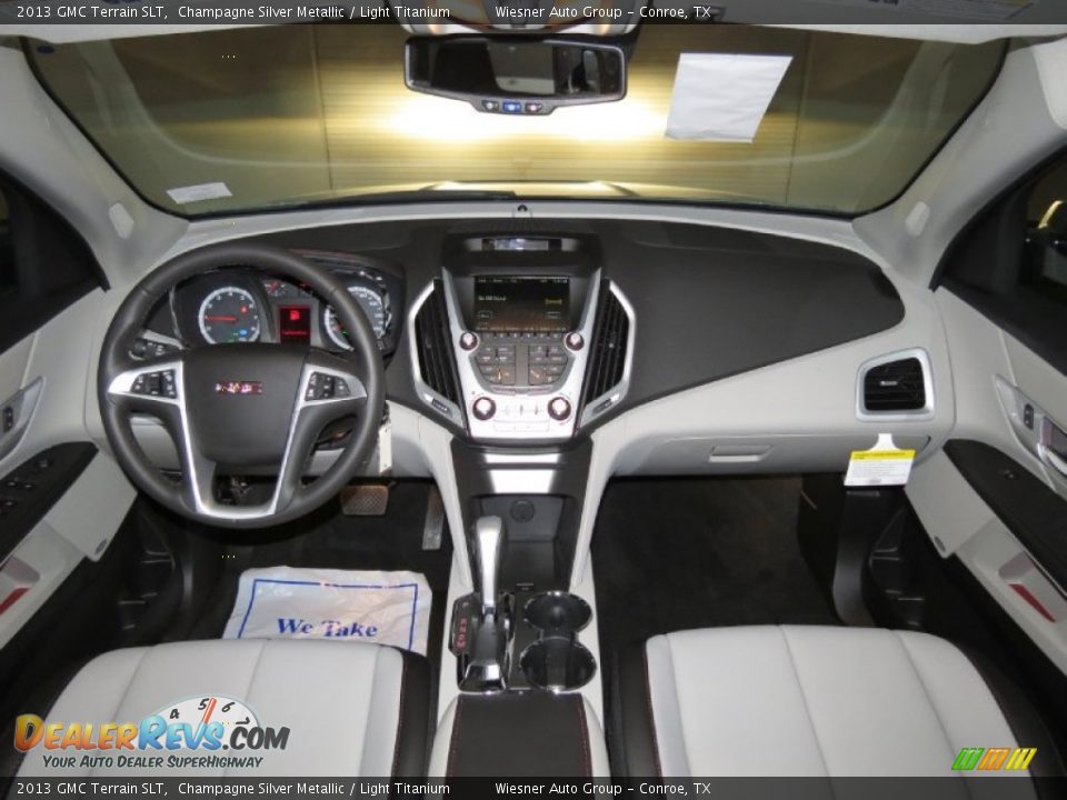 2013 GMC Terrain SLT Champagne Silver Metallic / Light Titanium Photo #4