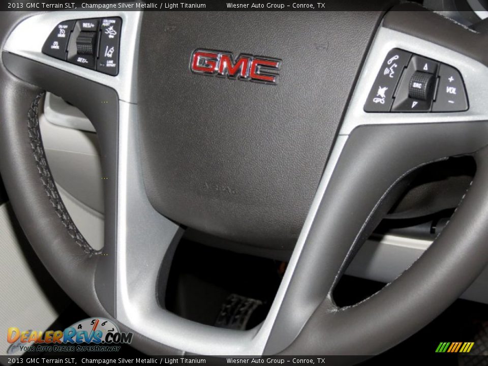 2013 GMC Terrain SLT Champagne Silver Metallic / Light Titanium Photo #6