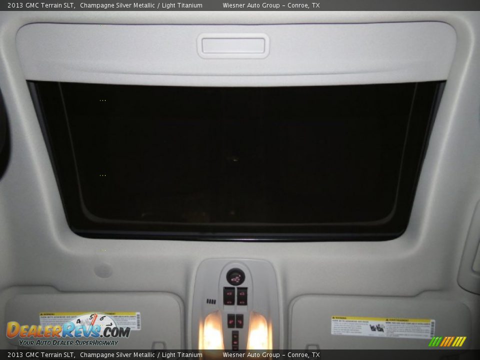 2013 GMC Terrain SLT Champagne Silver Metallic / Light Titanium Photo #7