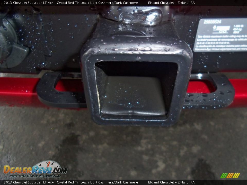 2013 Chevrolet Suburban LT 4x4 Crystal Red Tintcoat / Light Cashmere/Dark Cashmere Photo #9