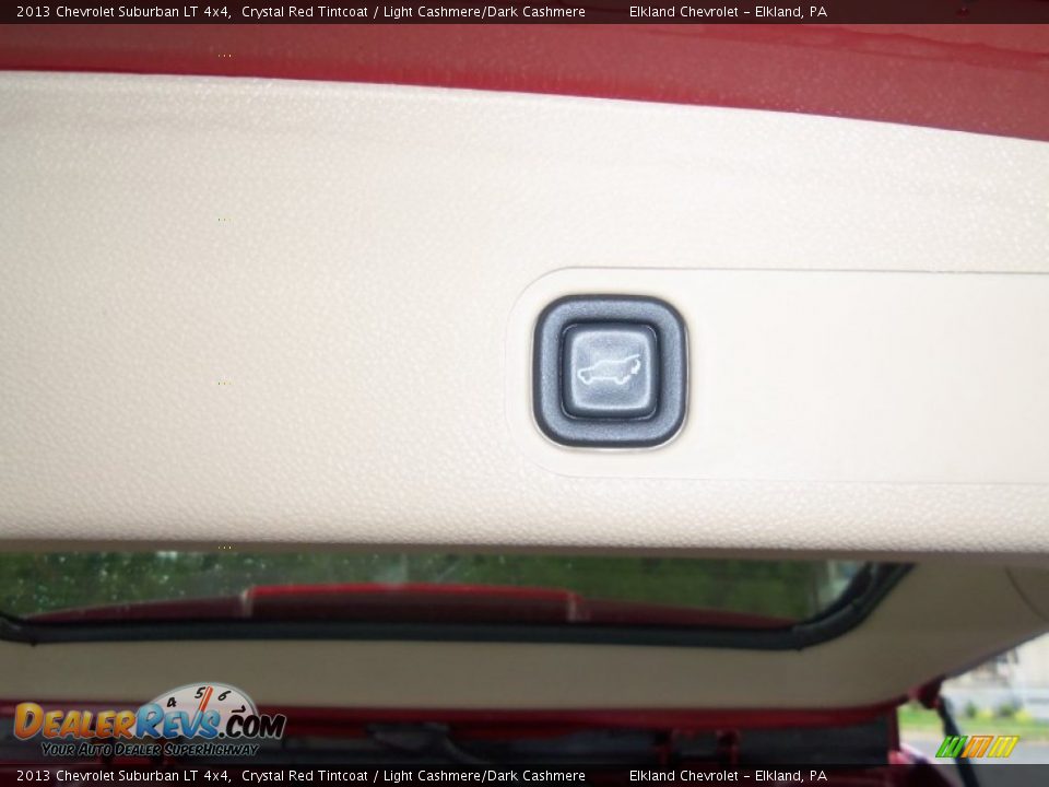 2013 Chevrolet Suburban LT 4x4 Crystal Red Tintcoat / Light Cashmere/Dark Cashmere Photo #11