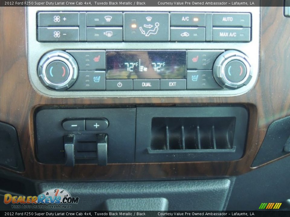Controls of 2012 Ford F250 Super Duty Lariat Crew Cab 4x4 Photo #22