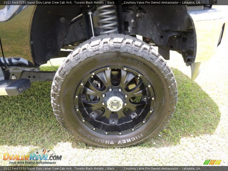 Custom Wheels of 2012 Ford F250 Super Duty Lariat Crew Cab 4x4 Photo #26