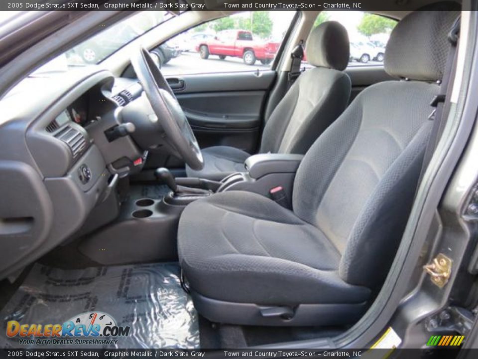 Front Seat of 2005 Dodge Stratus SXT Sedan Photo #8