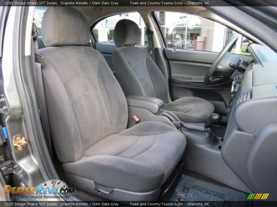 Dark Slate Gray Interior - 2005 Dodge Stratus SXT Sedan Photo #21