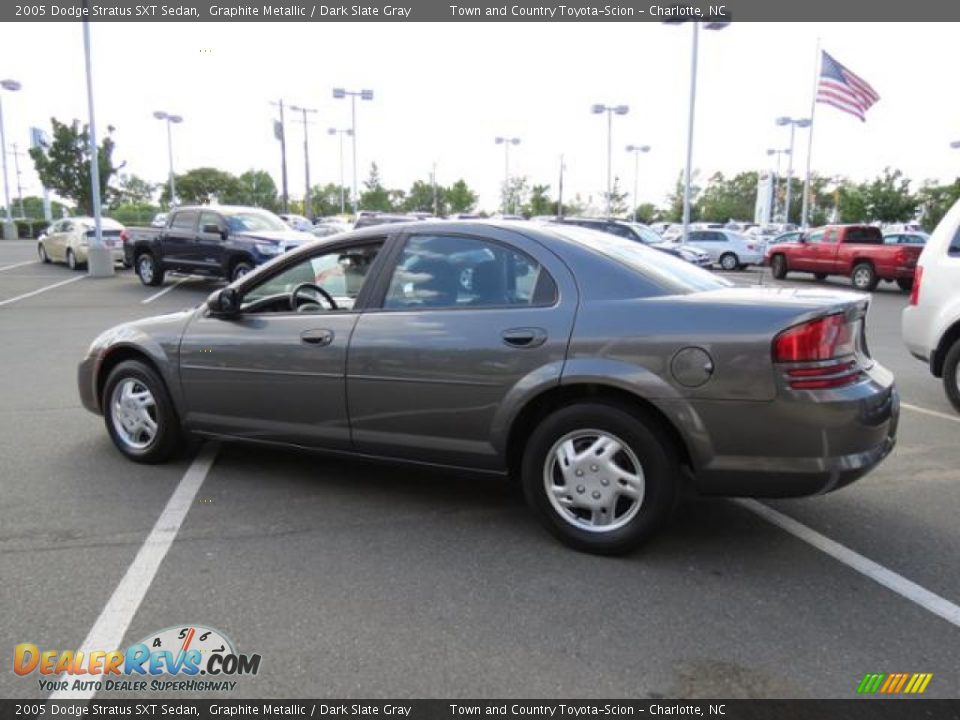 2005 Dodge Stratus SXT Sedan Graphite Metallic / Dark Slate Gray Photo #29
