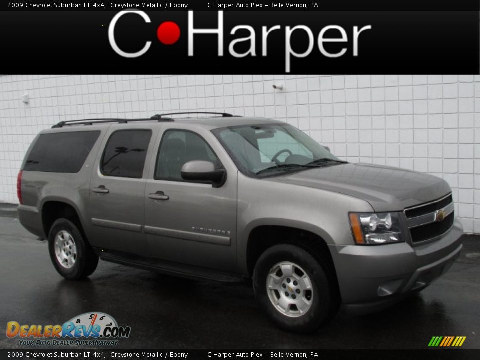 2009 Chevrolet Suburban LT 4x4 Greystone Metallic / Ebony Photo #1