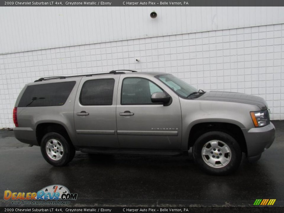 2009 Chevrolet Suburban LT 4x4 Greystone Metallic / Ebony Photo #2