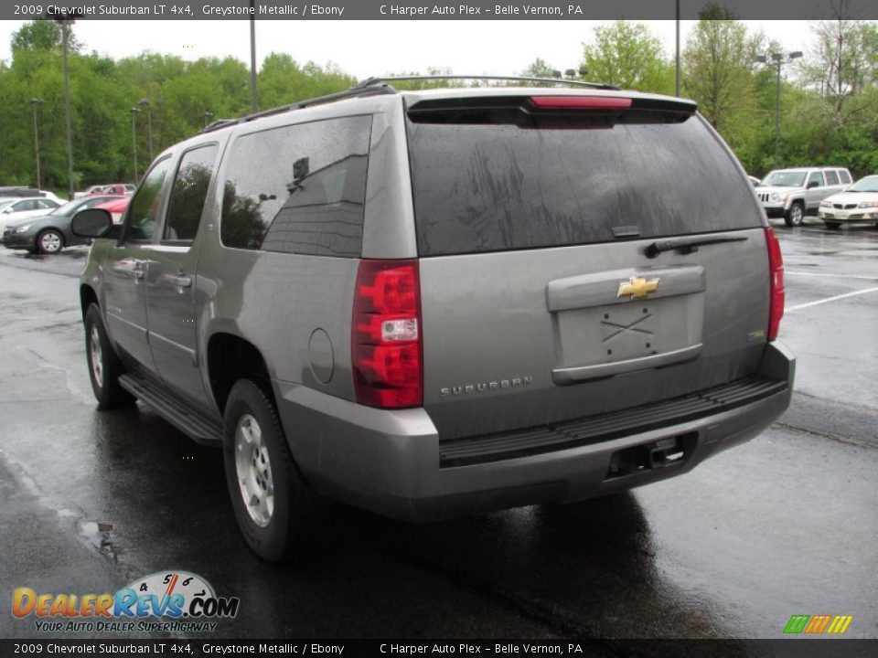 2009 Chevrolet Suburban LT 4x4 Greystone Metallic / Ebony Photo #6