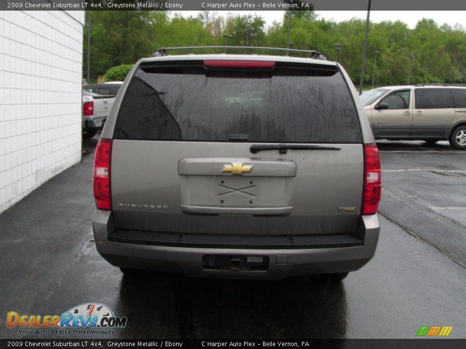 2009 Chevrolet Suburban LT 4x4 Greystone Metallic / Ebony Photo #7