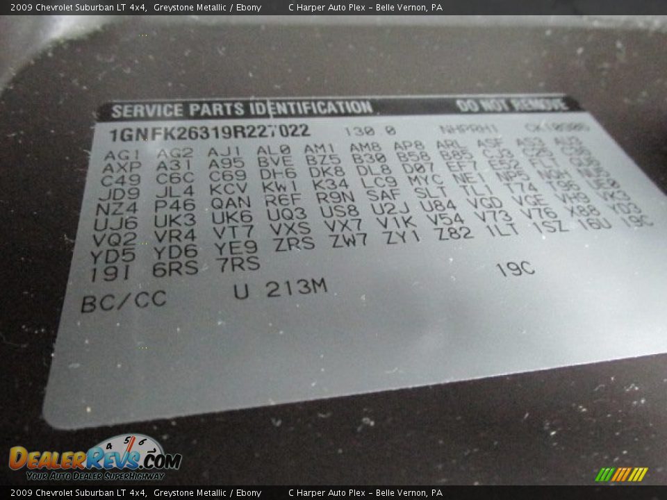 2009 Chevrolet Suburban LT 4x4 Greystone Metallic / Ebony Photo #24