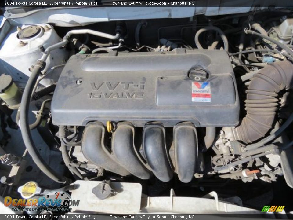 2004 Toyota Corolla LE Super White / Pebble Beige Photo #30