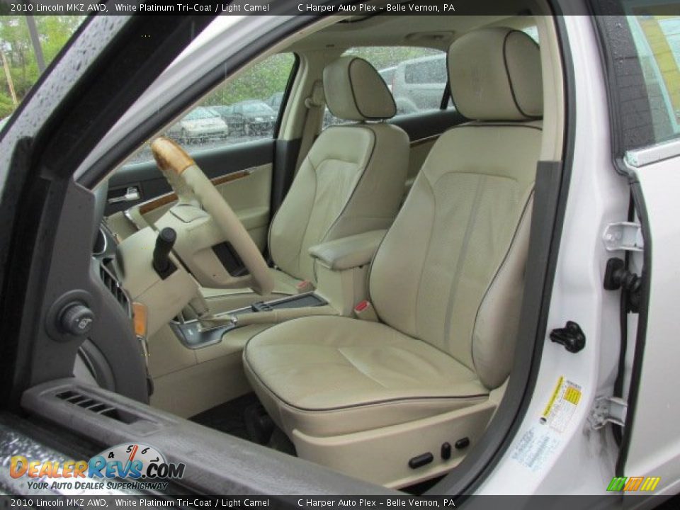 Light Camel Interior - 2010 Lincoln MKZ AWD Photo #13