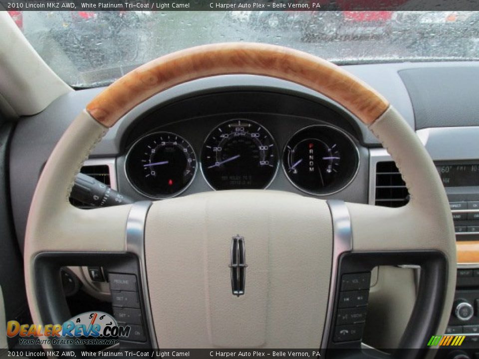 2010 Lincoln MKZ AWD Steering Wheel Photo #16