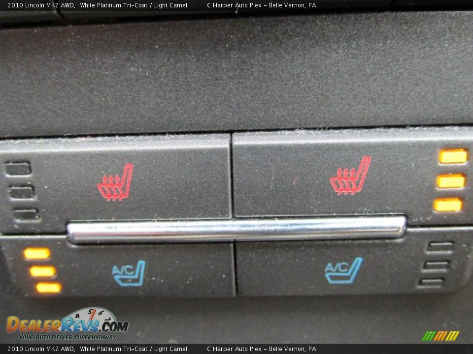 Controls of 2010 Lincoln MKZ AWD Photo #17