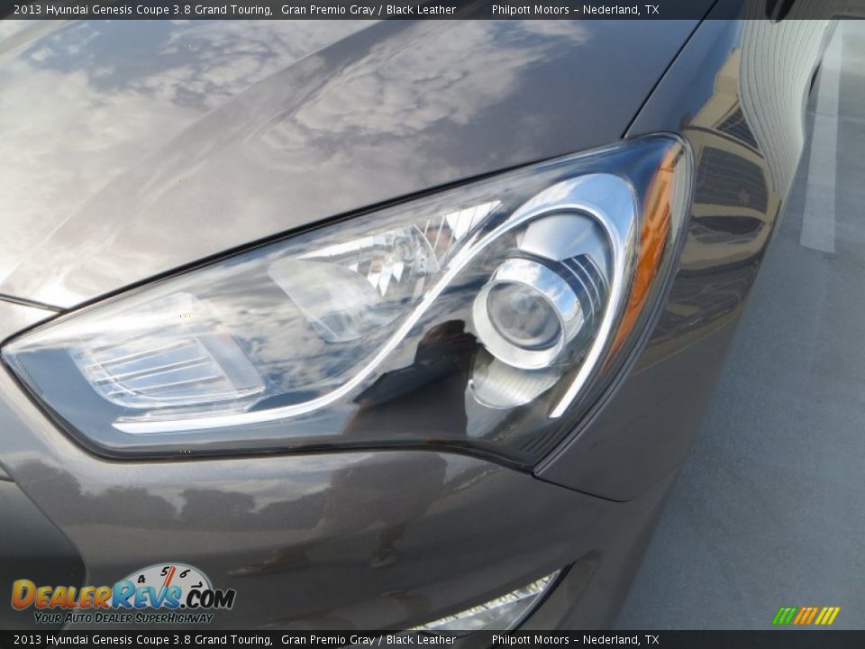 2013 Hyundai Genesis Coupe 3.8 Grand Touring Gran Premio Gray / Black Leather Photo #9