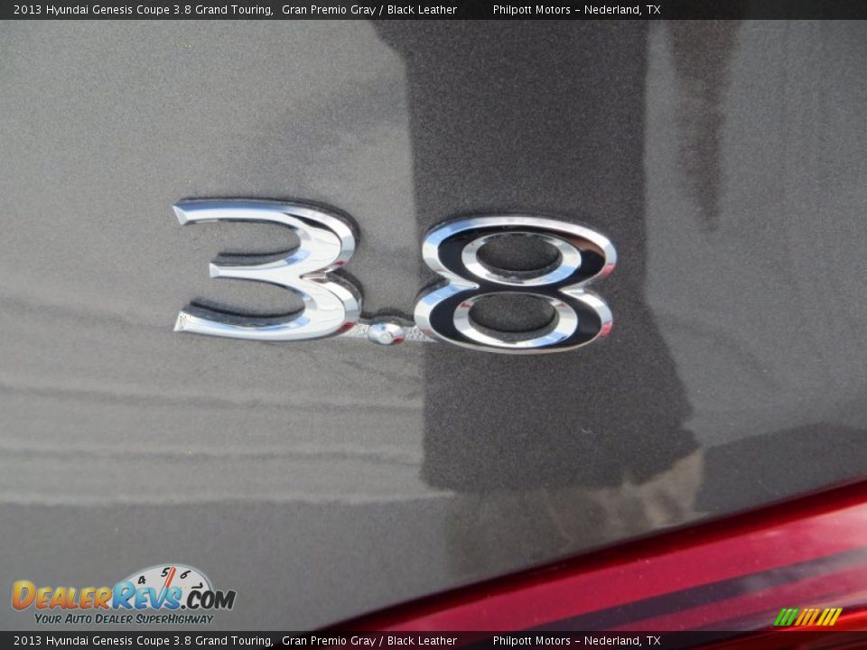 2013 Hyundai Genesis Coupe 3.8 Grand Touring Gran Premio Gray / Black Leather Photo #17
