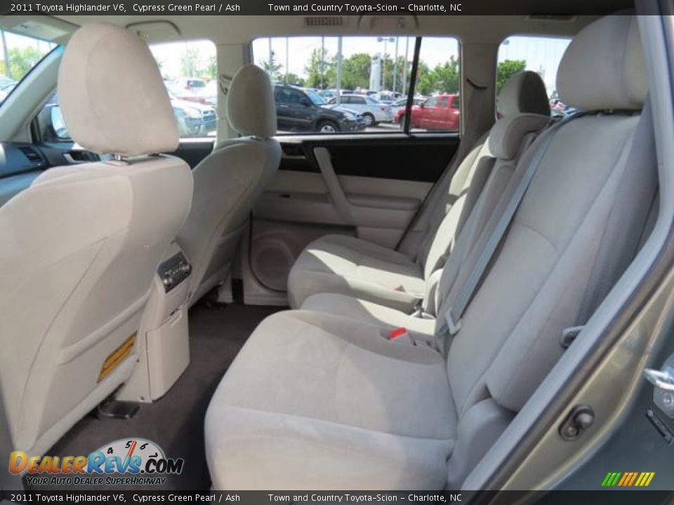 2011 Toyota Highlander V6 Cypress Green Pearl / Ash Photo #6