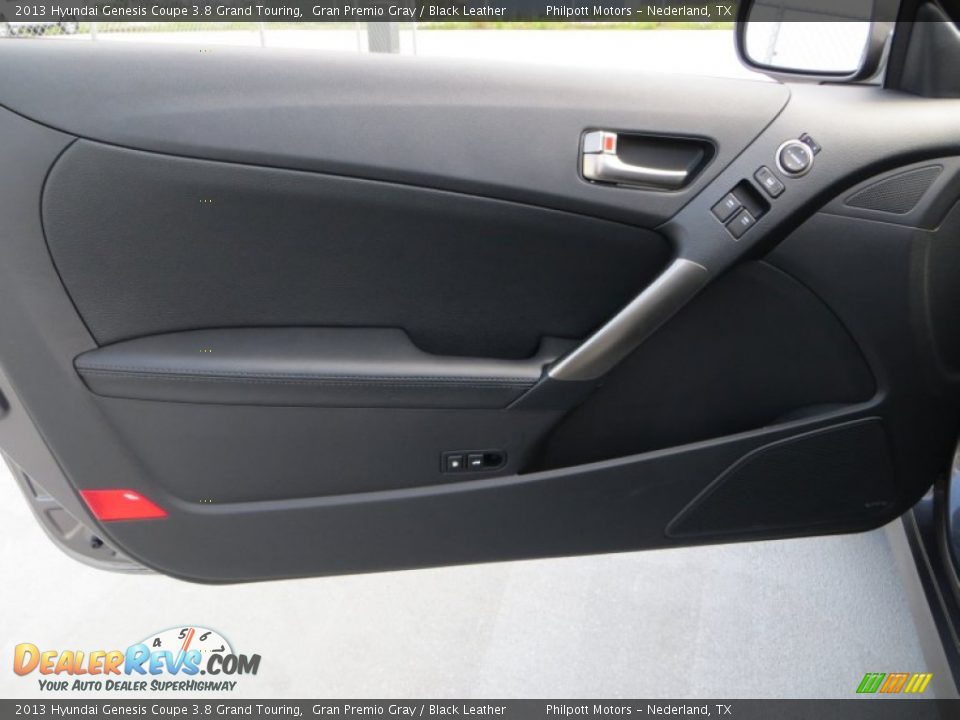 2013 Hyundai Genesis Coupe 3.8 Grand Touring Gran Premio Gray / Black Leather Photo #26
