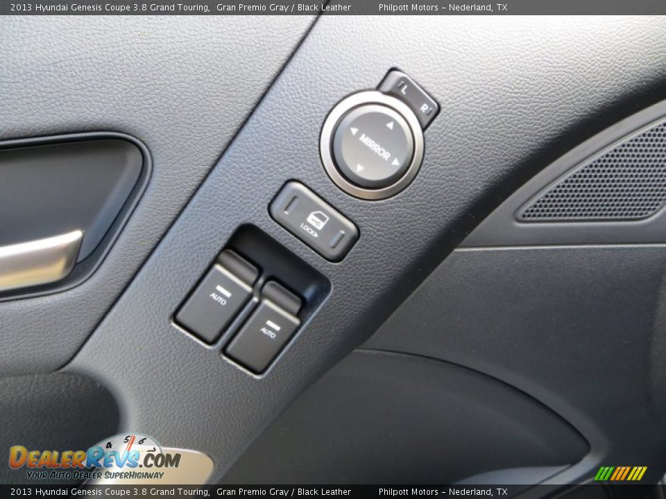 2013 Hyundai Genesis Coupe 3.8 Grand Touring Gran Premio Gray / Black Leather Photo #27