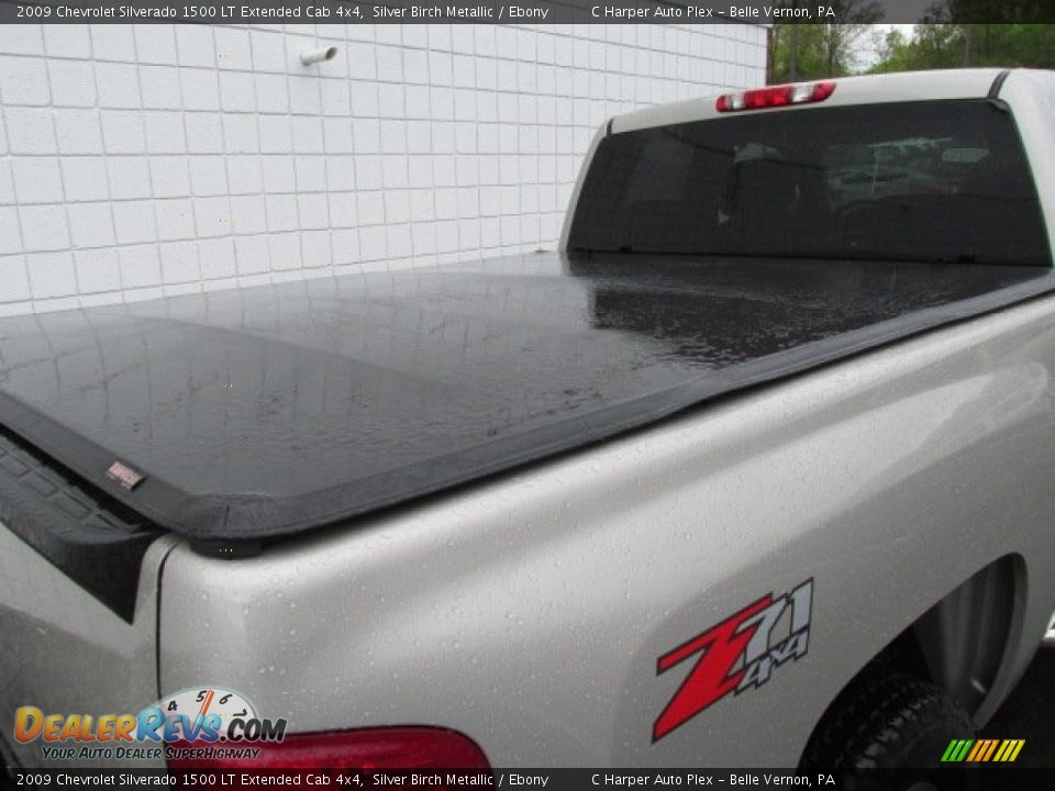 2009 Chevrolet Silverado 1500 LT Extended Cab 4x4 Silver Birch Metallic / Ebony Photo #3