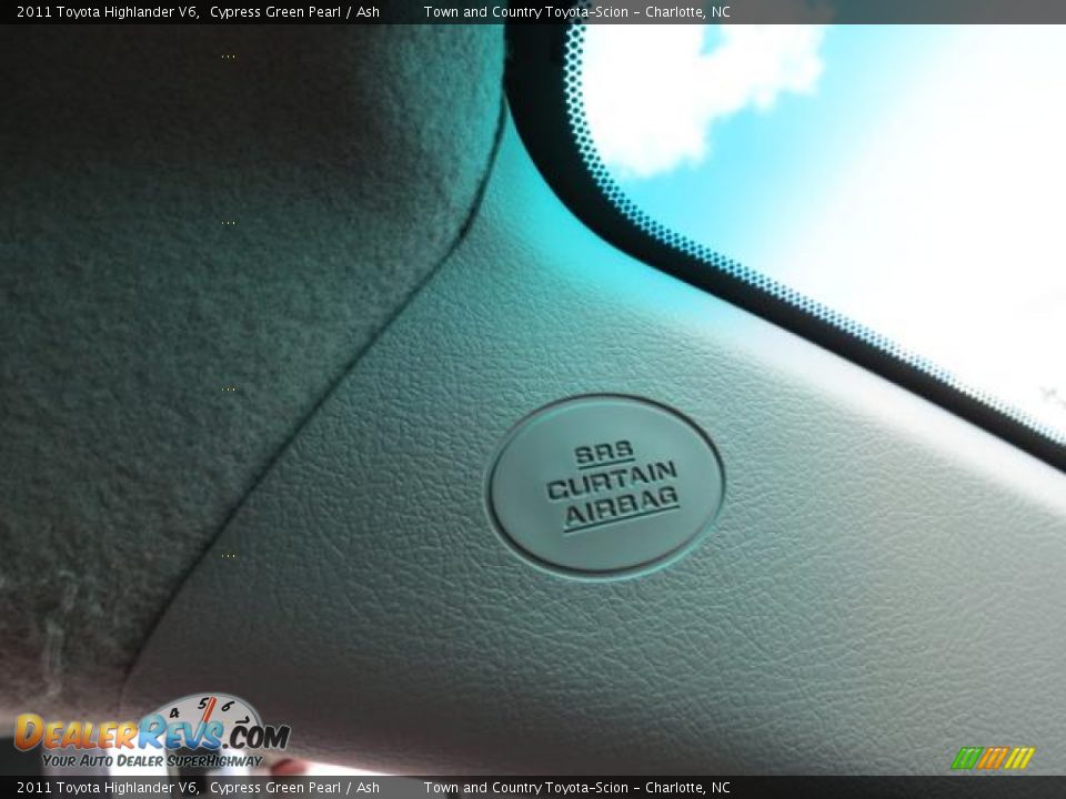 2011 Toyota Highlander V6 Cypress Green Pearl / Ash Photo #23