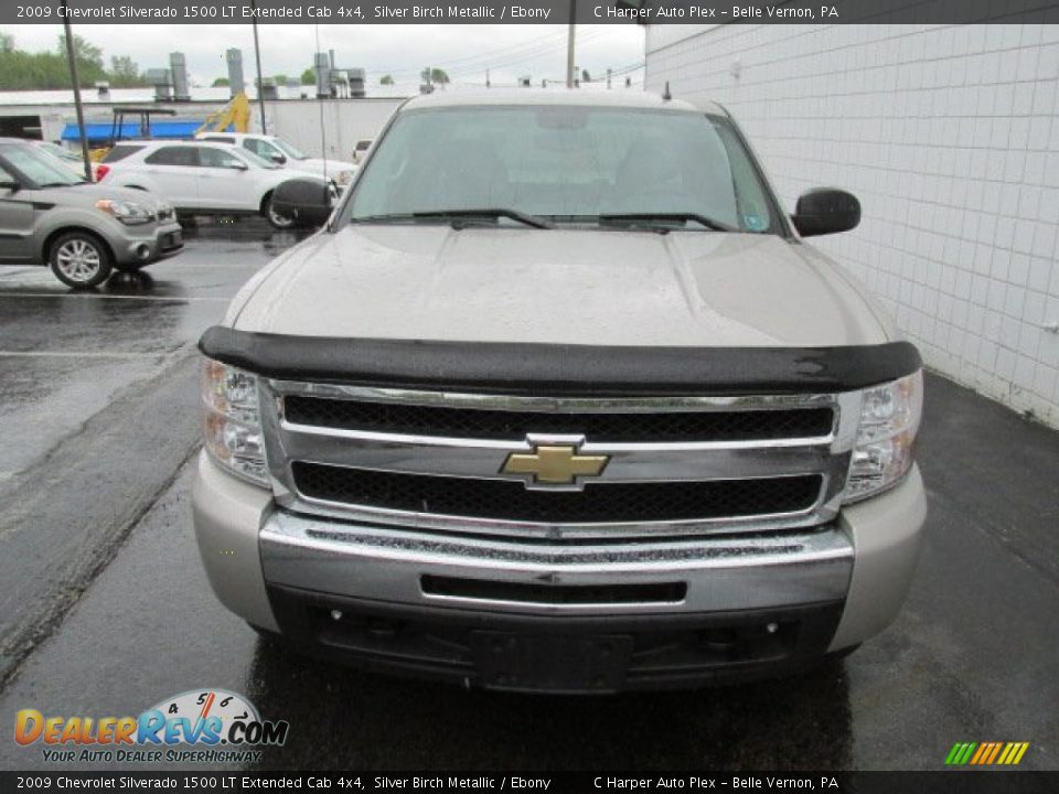 2009 Chevrolet Silverado 1500 LT Extended Cab 4x4 Silver Birch Metallic / Ebony Photo #4