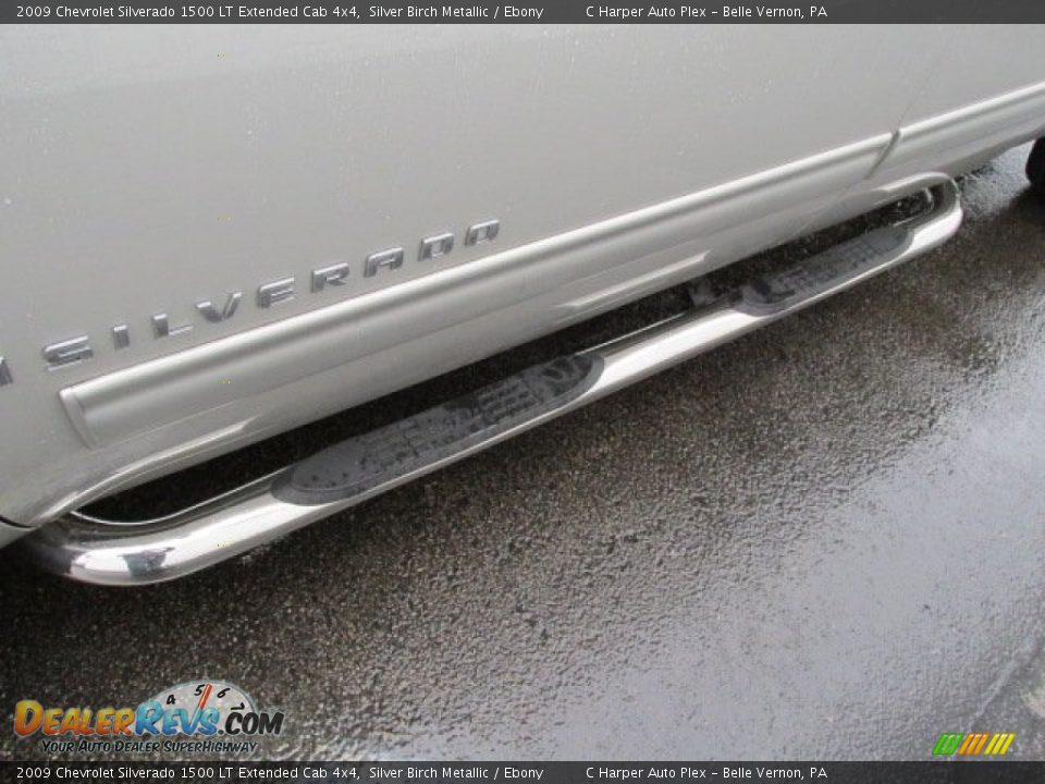 2009 Chevrolet Silverado 1500 LT Extended Cab 4x4 Silver Birch Metallic / Ebony Photo #6