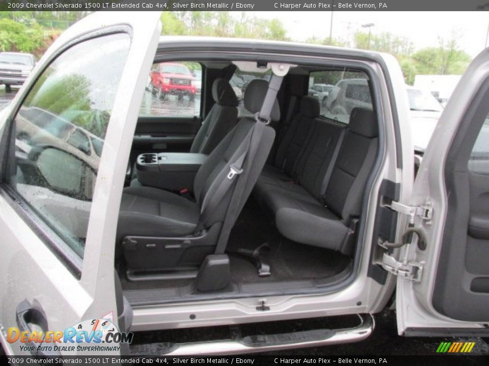 2009 Chevrolet Silverado 1500 LT Extended Cab 4x4 Silver Birch Metallic / Ebony Photo #11