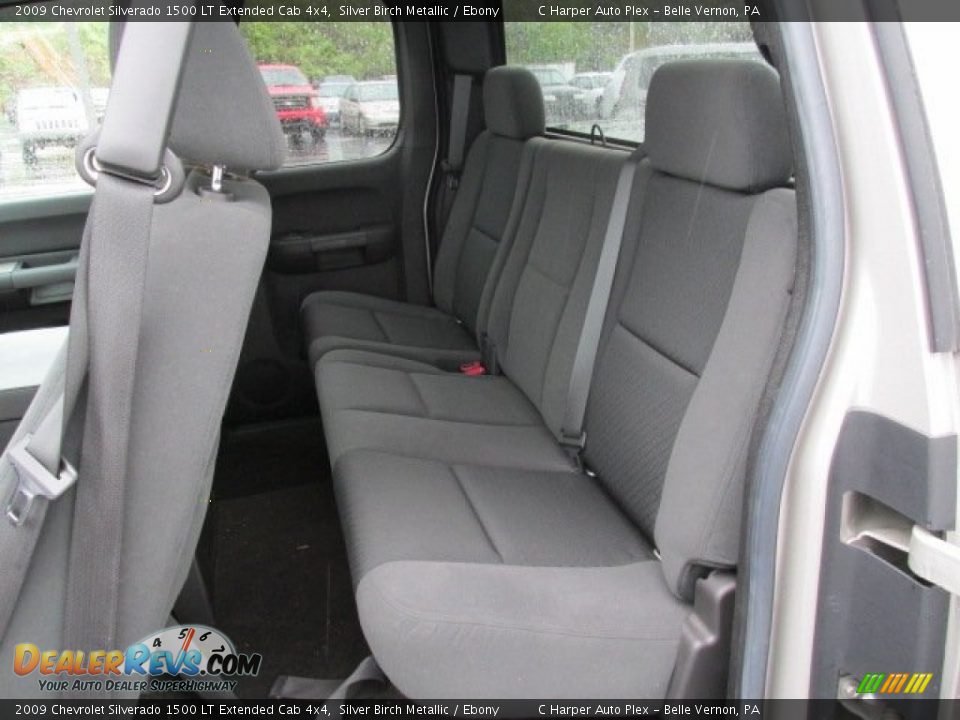 2009 Chevrolet Silverado 1500 LT Extended Cab 4x4 Silver Birch Metallic / Ebony Photo #12