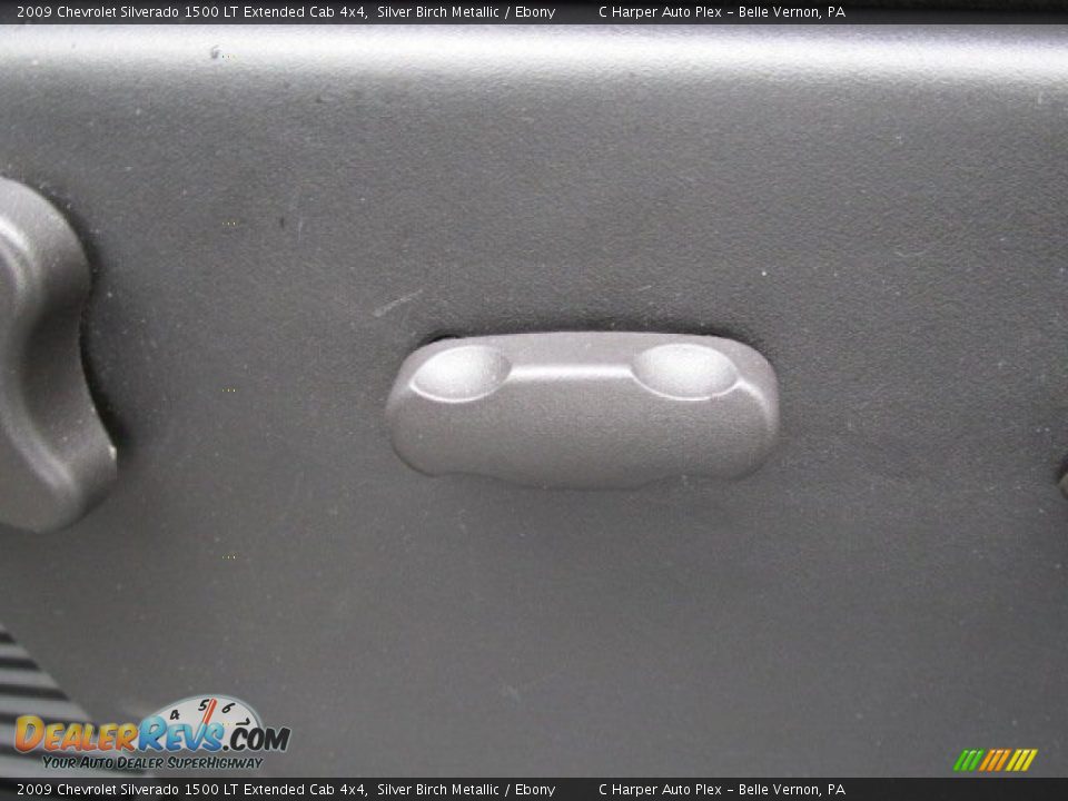 2009 Chevrolet Silverado 1500 LT Extended Cab 4x4 Silver Birch Metallic / Ebony Photo #15