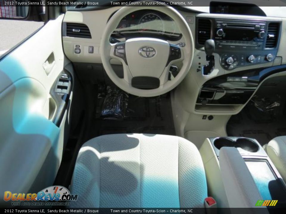2012 Toyota Sienna LE Sandy Beach Metallic / Bisque Photo #5