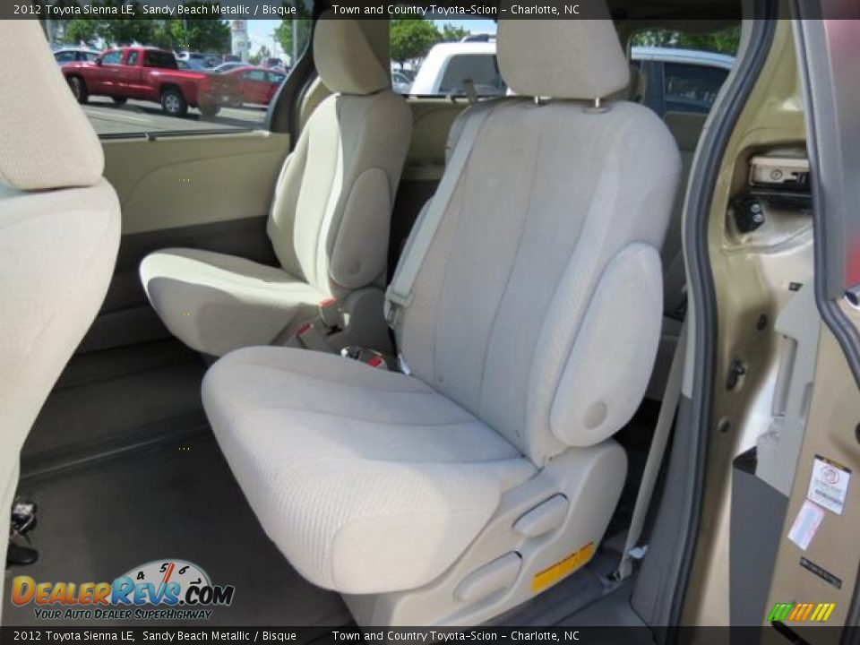 2012 Toyota Sienna LE Sandy Beach Metallic / Bisque Photo #6