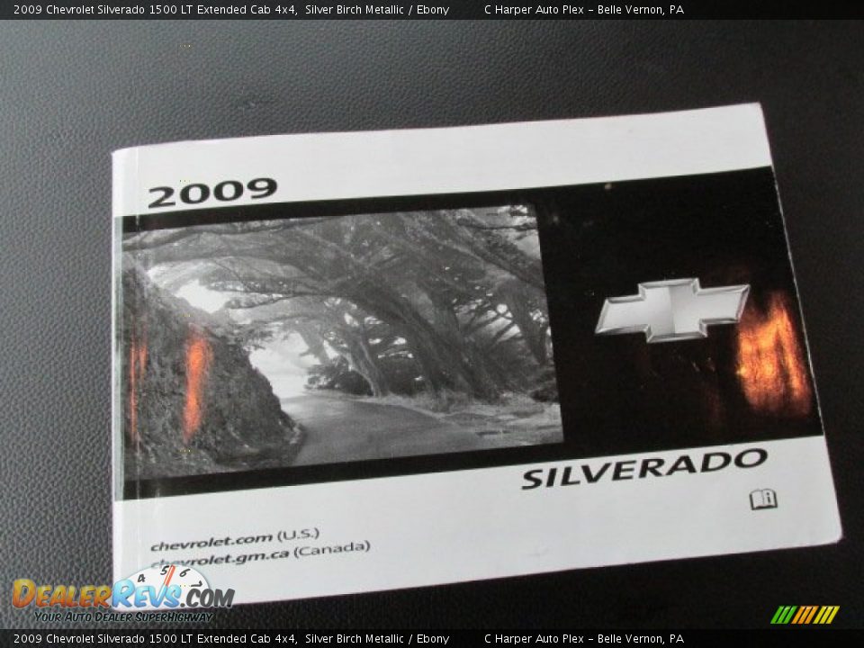 2009 Chevrolet Silverado 1500 LT Extended Cab 4x4 Silver Birch Metallic / Ebony Photo #22
